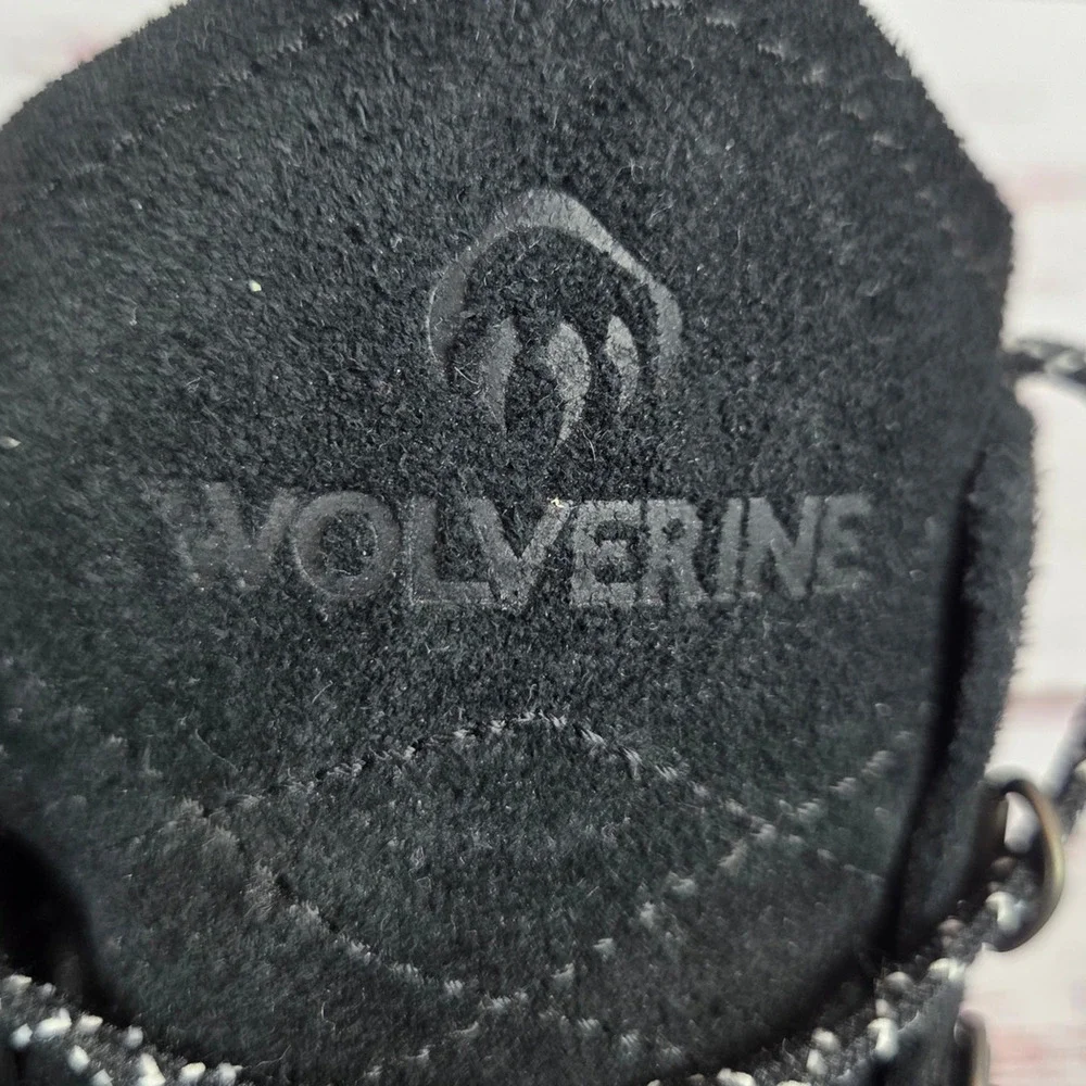 Wolverine Womens Black Suede Hiking Boots Frost Insulated Waterproof 7.5M Gorp